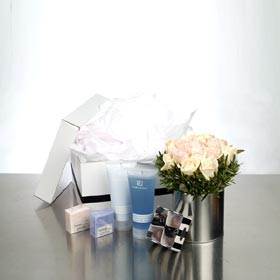 Blue Bathroom Gift Box